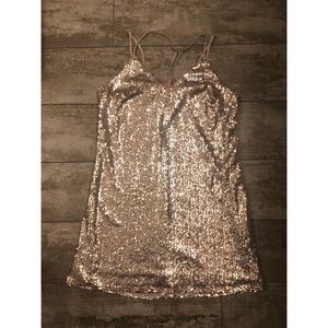 Sequins gold dress. ****SOLD*****